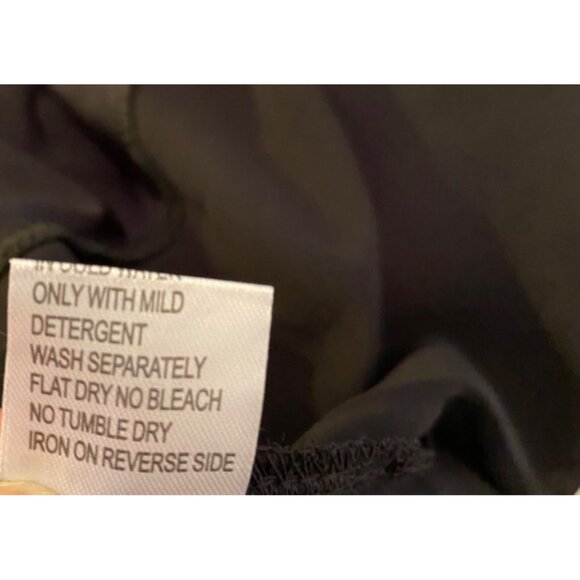 Black Open Front Layered Mesh Cardigan With 3/4 Sleeves By Creation Size XL - Picture 4 of 11